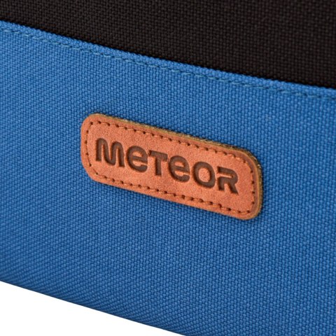Plecak kabinowy Meteor Hermod czarno-niebieski 16883