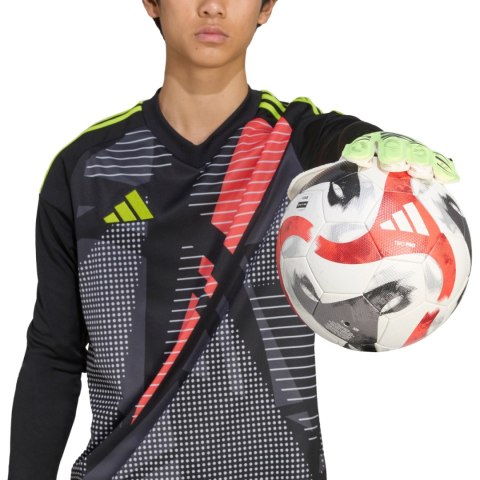 Rękawice bramkarskie adidas Predator Training limonkowe JN5356