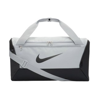 Torba Nike Brasilia S Duffel 9.0 szaro-czarna BA5957 077
