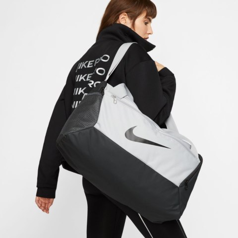 Torba Nike Brasilia S Duffel 9.0 szaro-czarna BA5957 077