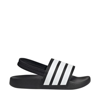 Klapki dla dzieci adidas Adilette Estrap czarne JR5328