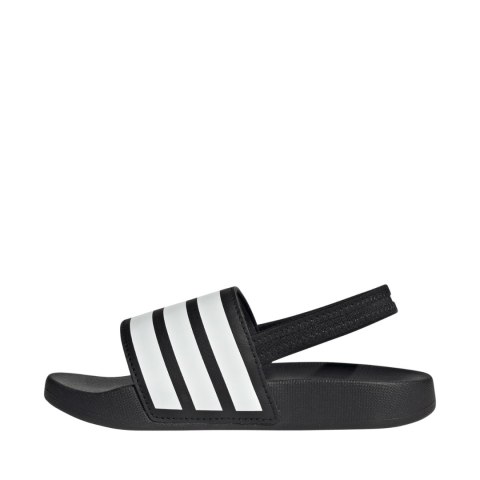 Klapki dla dzieci adidas Adilette Estrap czarne JR5328