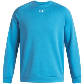 Bluza męska Under Armour Rival Fleece Crew niebieska 1379755 452