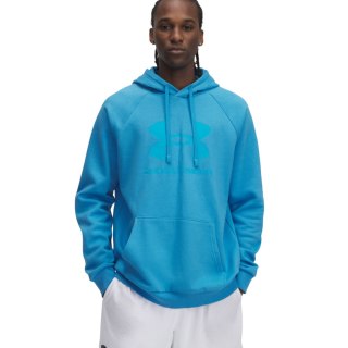 Bluza męska Under Armour Rival Fleece Logo HD niebieska 1379758 452