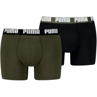 Bokserki męskie Puma Everyday Basic 2p zielone, czarne 938320 11