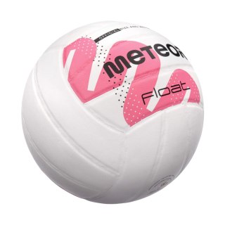 Piłka siatkowa Meteor Pvc biało-różowa 17411