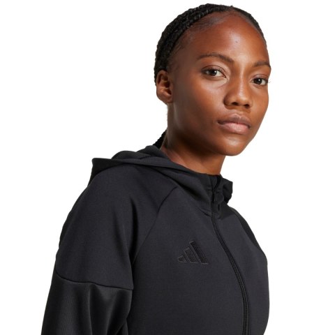 Bluza damska adidas Tiro 25 Hoodie Full-Zip czarna JD9079