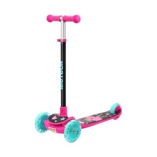 Hulajnoga Meteor trójkołowa Funny różowa 17748