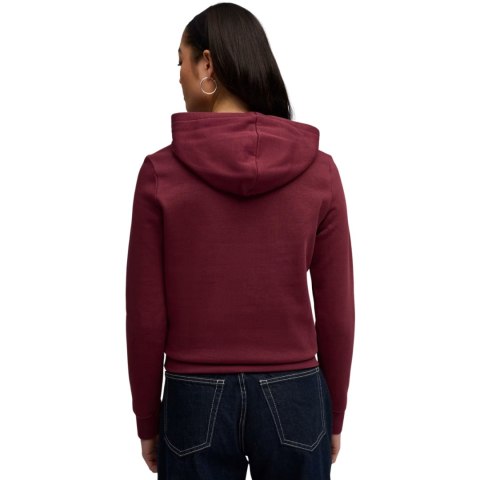 Bluza damska Puma ESS No.1 Logo Hoodie FL bordowa 682389 96