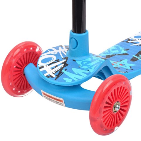 Hulajnoga Meteor trójkołowa Funny niebieska 17750