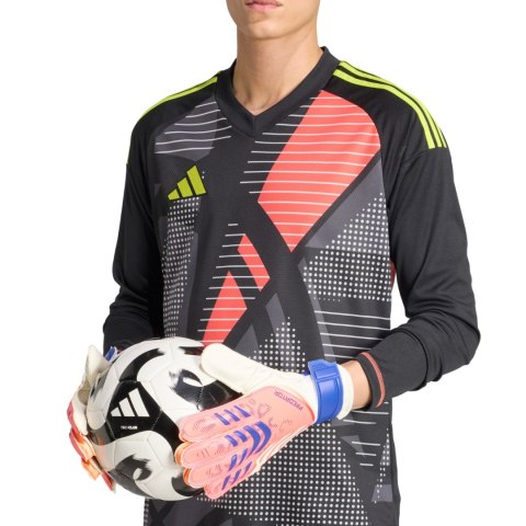 Rękawice bramkarskie adidas Predator Glove Training biało-pomarańczowe JN5355