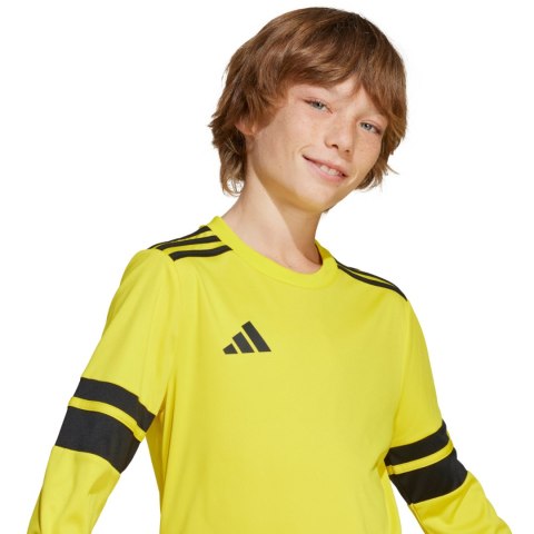 Koszulka dla dzieci adidas Squadra 25 Long Sleeve żółta JJ0043