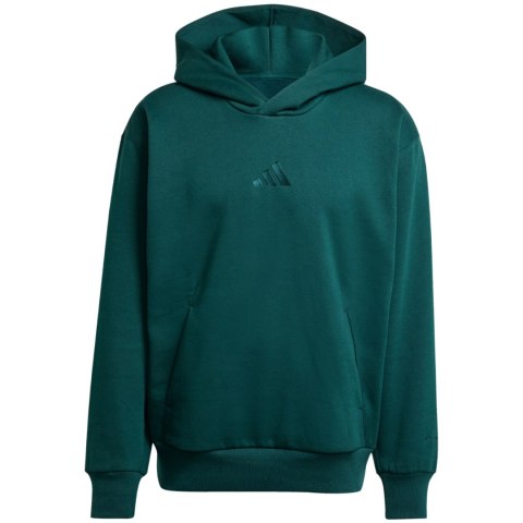 Bluza męska adidas ALL SZN Fleece Hoodie zielona KB8527