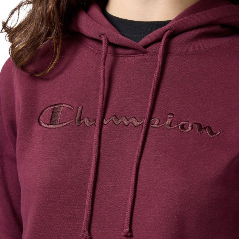 Bluza damska Champion Hooded Sweatshirt bordowa 118379 RS522