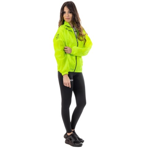 Kurtka Givova Rain Basico Fluo żółta RJ001 0019