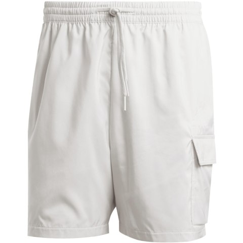 Spodenki męskie adidas Essentials Small Logo Cargo Chelsea białe JD1828
