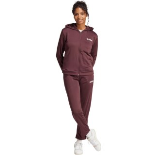 Dres damski adidas Essentials Linear bordowy JD2698