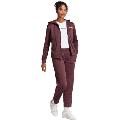 Dres damski adidas Essentials Linear bordowy JD2698