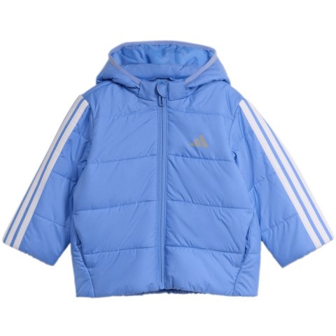 Kurtka dla dzieci adidas Essentials 3-Stripes niebieska JL7464
