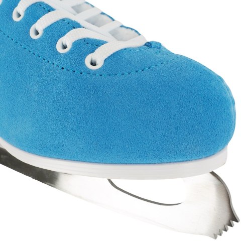 Łyżwy figurowe Roces Suede Eco-Fur niebiesko-białe 450702 004