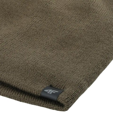 Czapka męska 4F M577 khaki 4FWAW25ACAPM577 43S