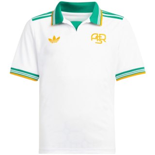 Koszulka dla dzieci adidas AS Roma 25/26 Third biała JN9064