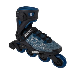 Łyżworolki Roces R-Evo 84 czarno-niebiesko-szare 400904 00002